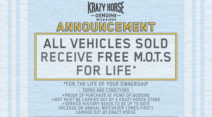 Free MOT Tests for Life*