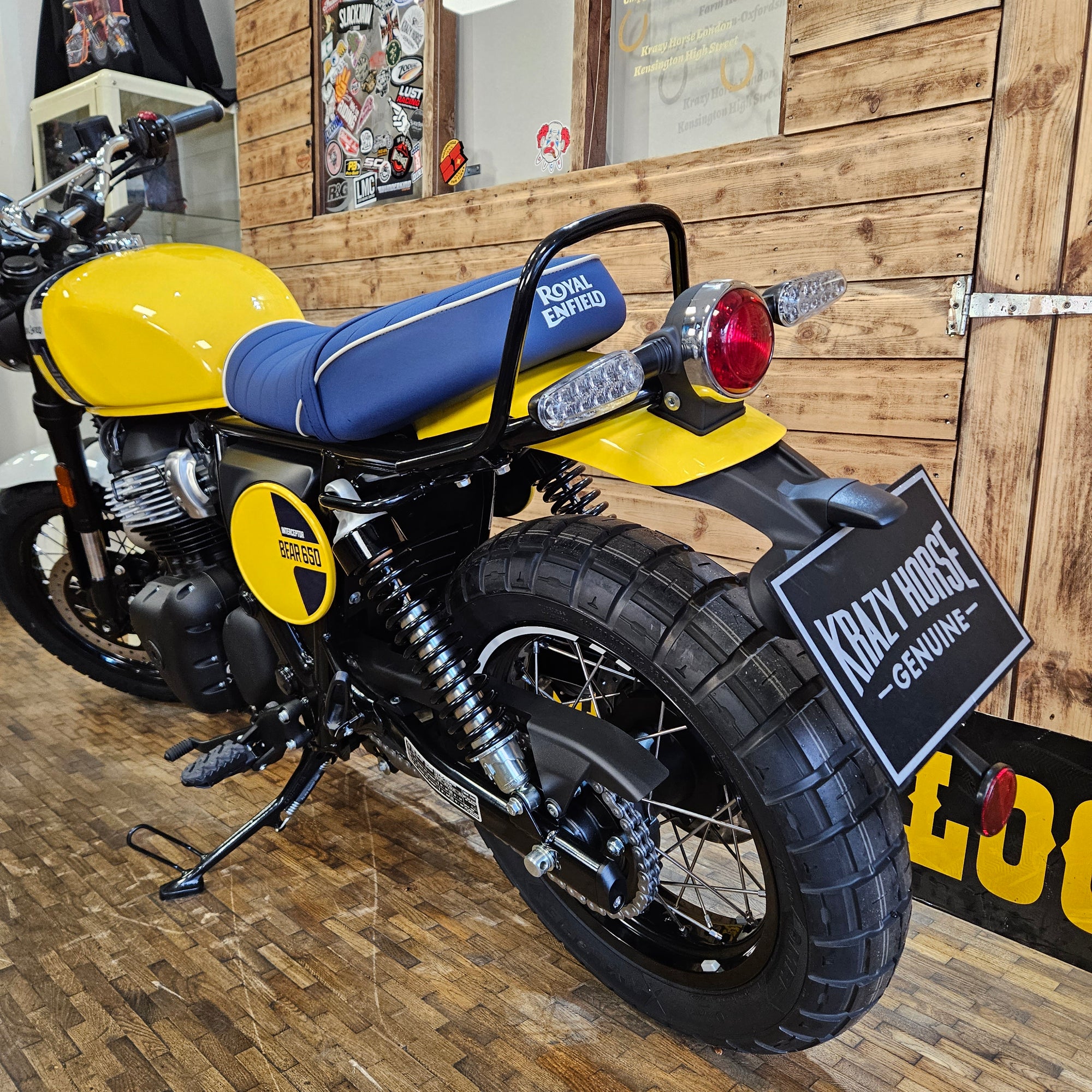 ROYAL ENFIELD BEAR 650 - Wild Honey Yellow