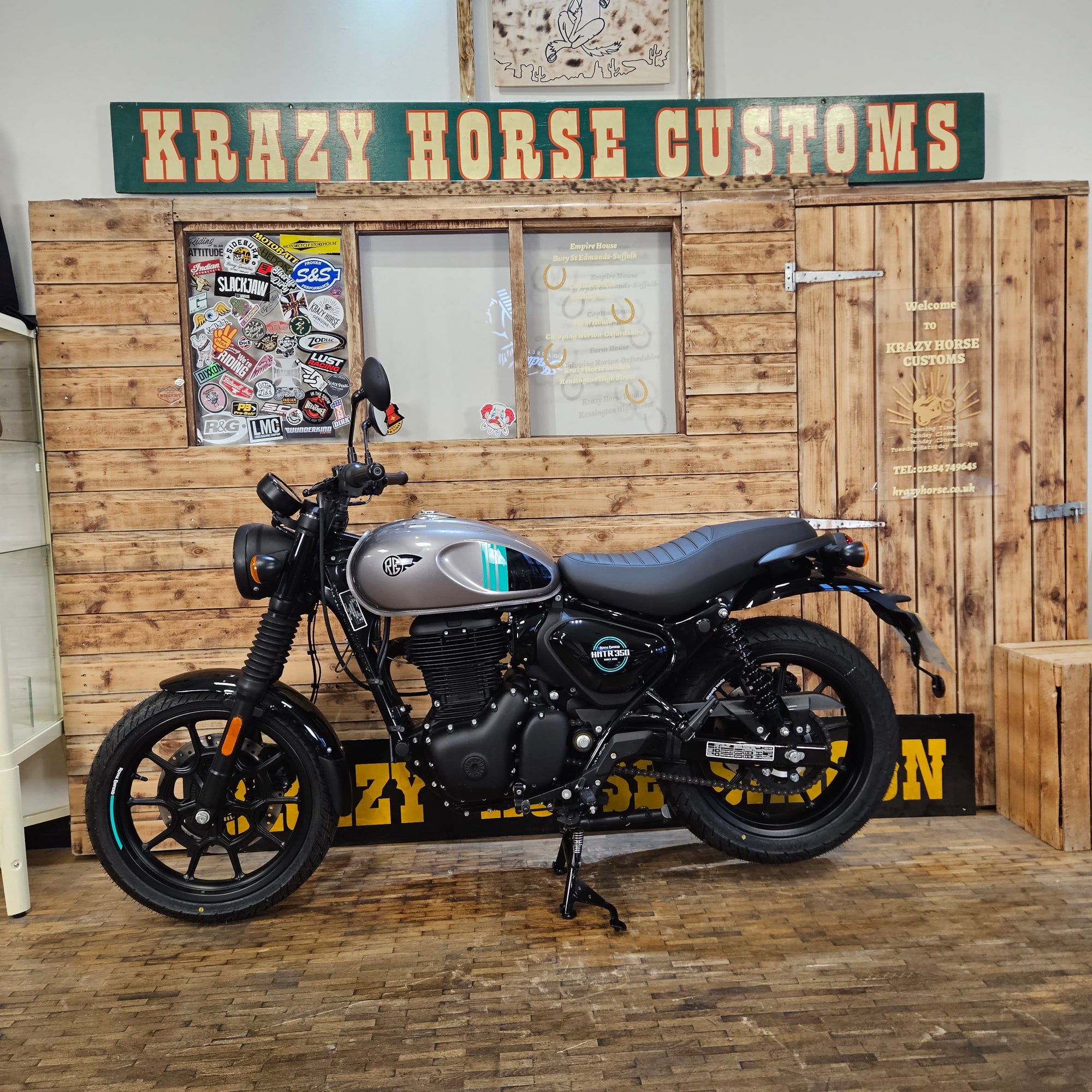 ROYAL ENFIELD HNTR 350 - Dapper Ash - PreRegistered