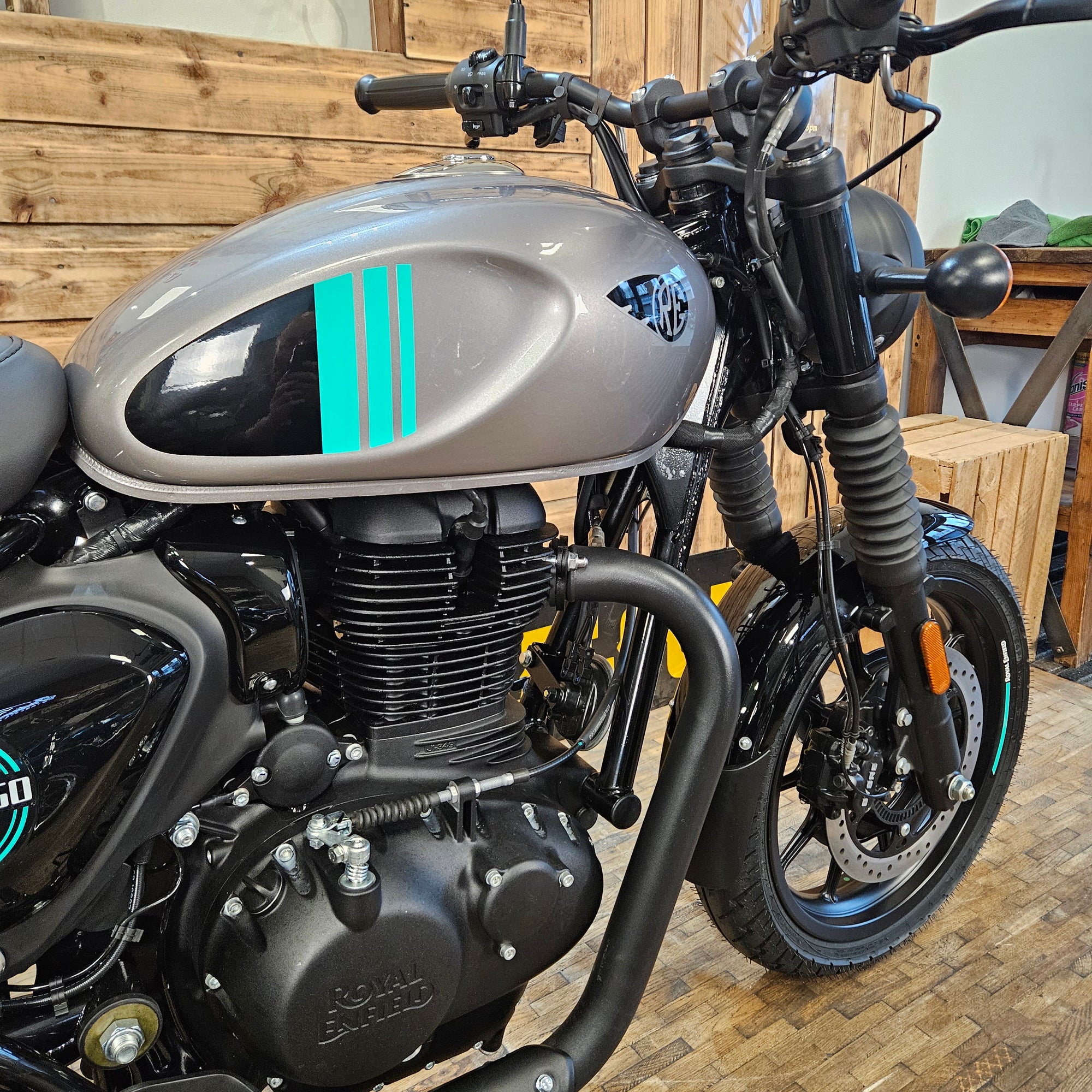 ROYAL ENFIELD HNTR 350 - Dapper Ash - PreRegistered