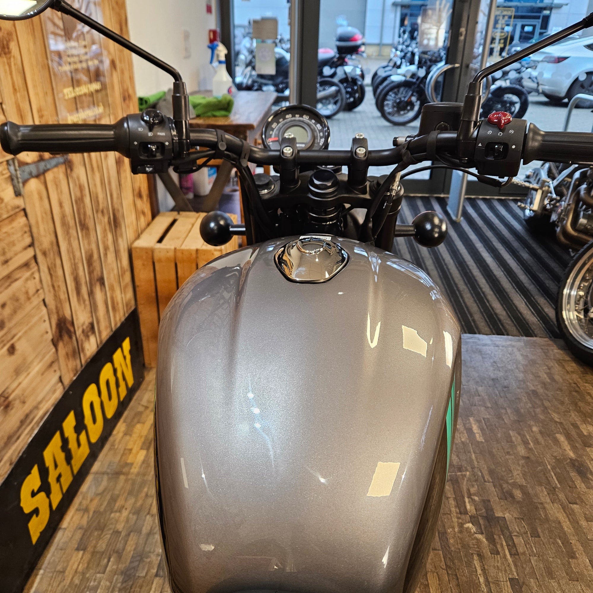 ROYAL ENFIELD HNTR 350 - Dapper Ash - PreRegistered