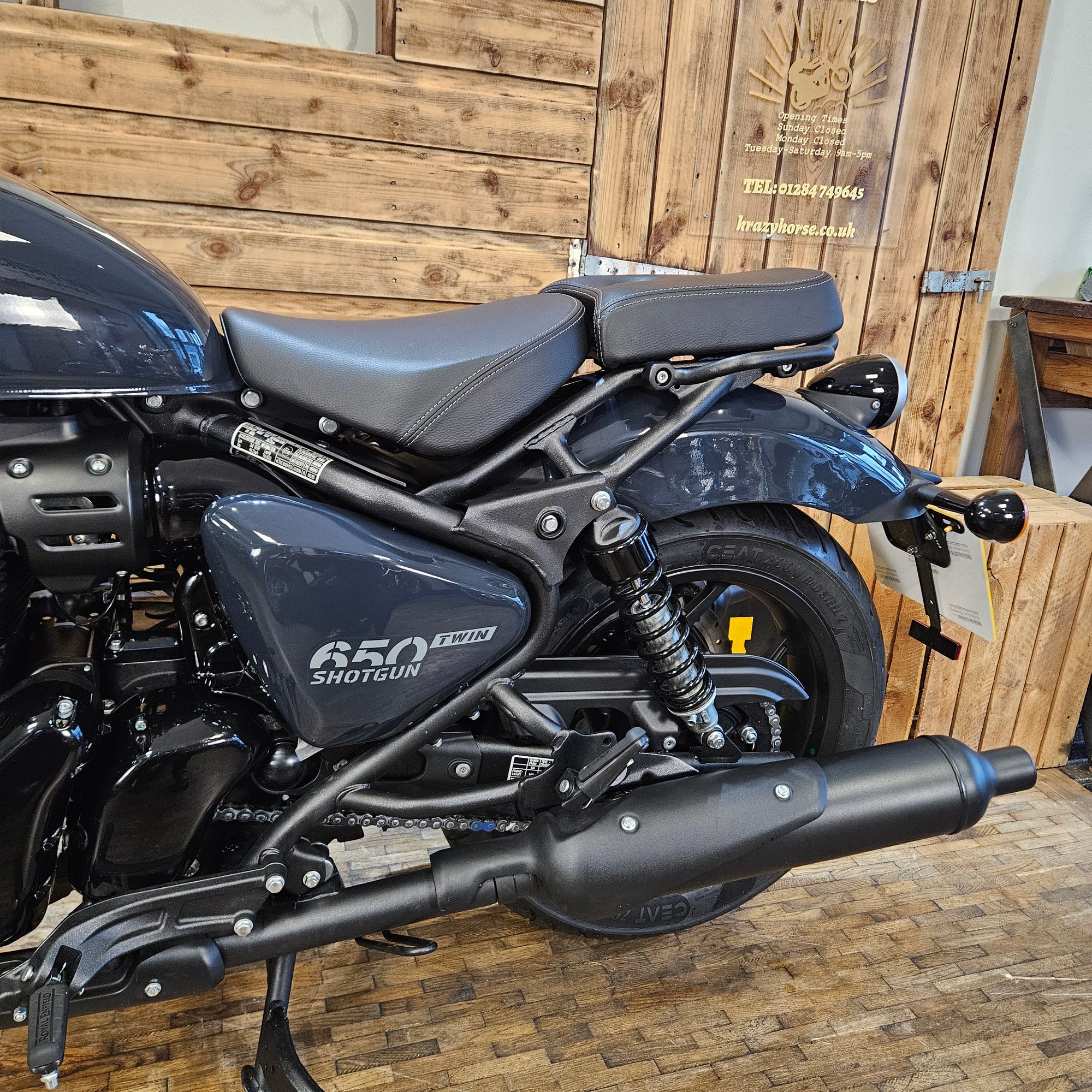 ROYAL ENFIELD SHOTGUN 650 - Sheet Metal Grey - PreRegistered