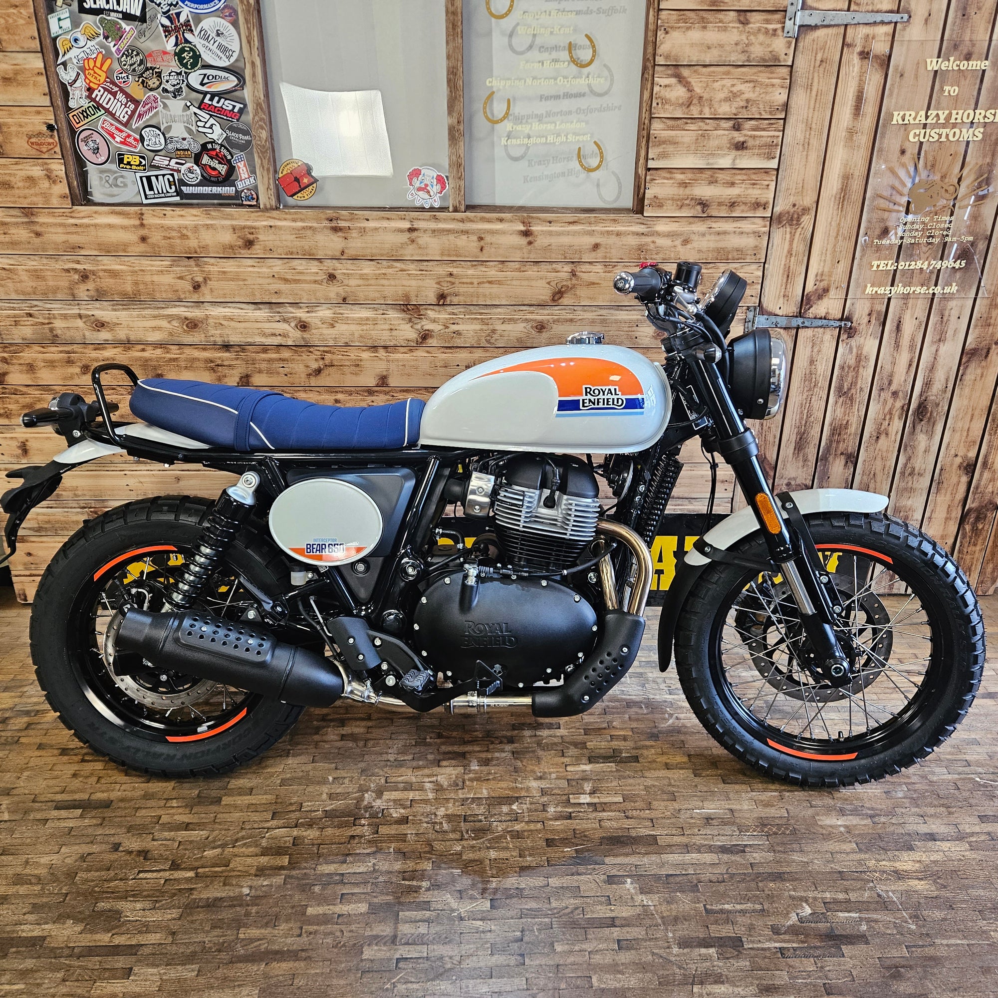 ROYAL ENFIELD BEAR 650 - Boardwalk White