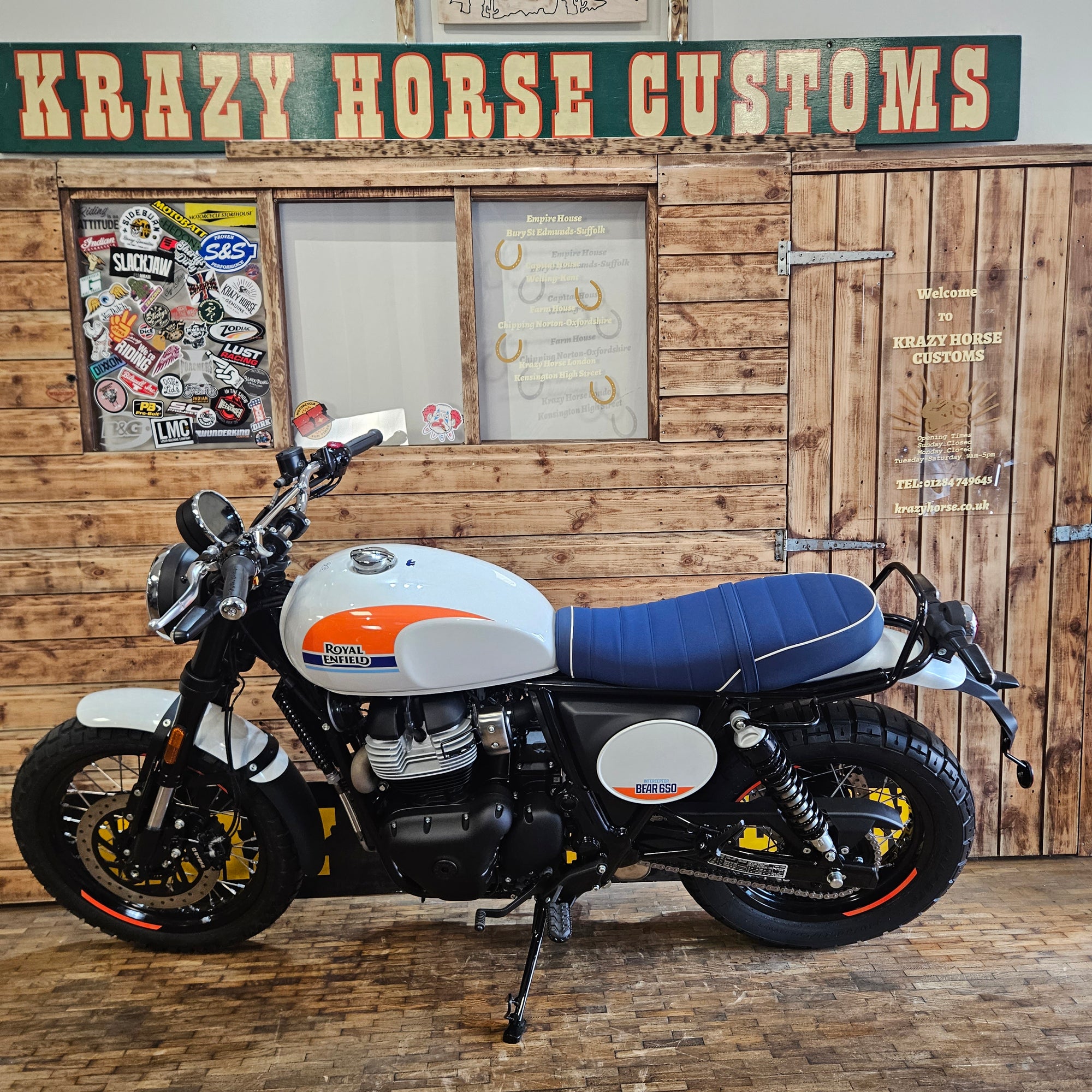 ROYAL ENFIELD BEAR 650 - Boardwalk White
