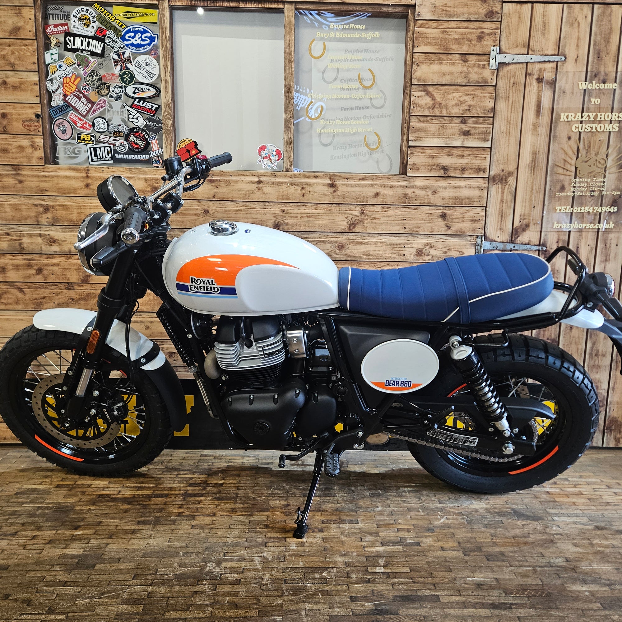 ROYAL ENFIELD BEAR 650 - Boardwalk White