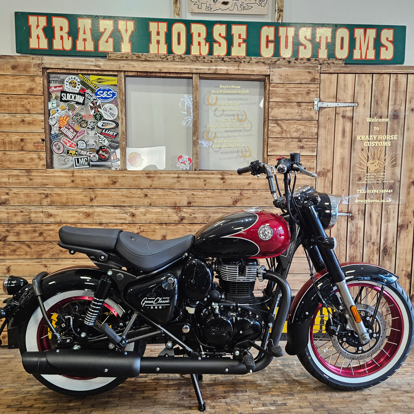 Royal Enfield Goan 350 - Rave Red