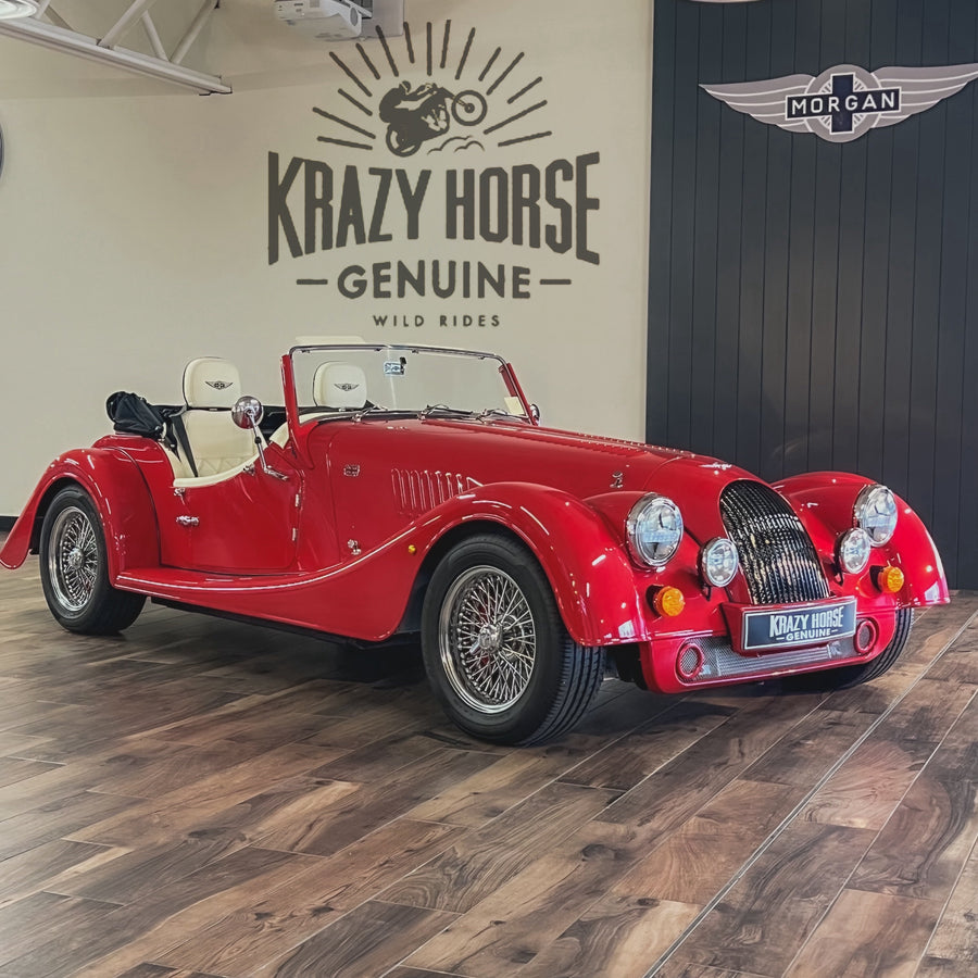SOLD - Morgan Plus Four Auto - Morgan Sports Red