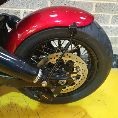 Indian Chief Bobber Dark Horse - Custom Candy Red