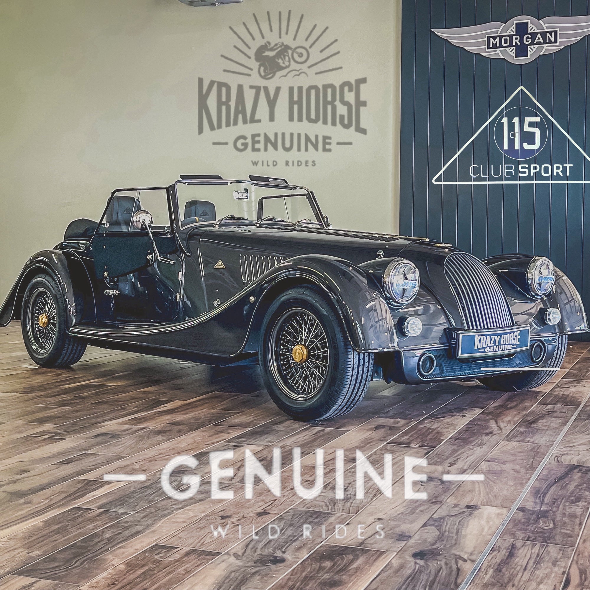 Morgan Plus Four ClubSport - Clubsport Metallic Black - Limited Edition