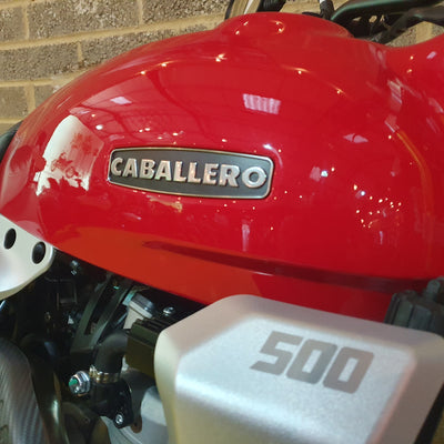 2024 Caballero Scrambler 500 - Red
