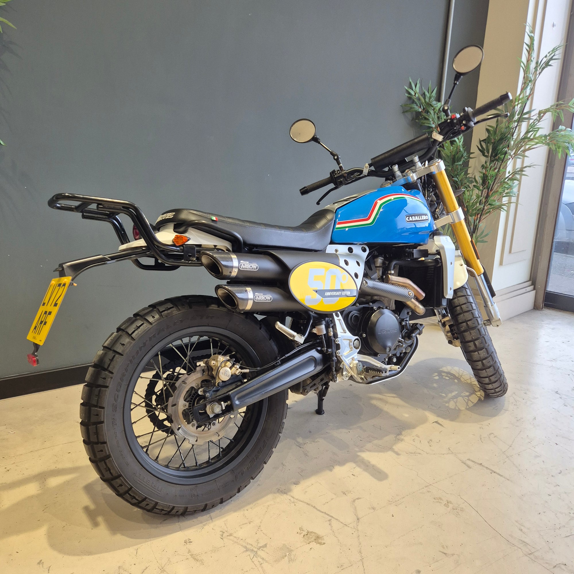 Fantic Caballero 500 Anniversary Edition - Blue