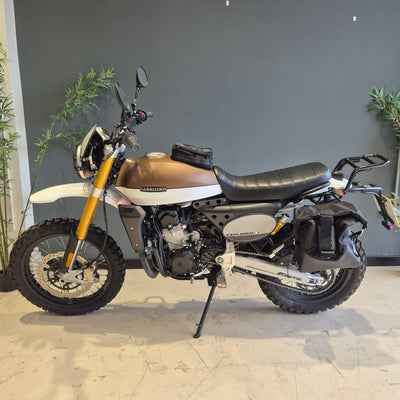 Fantic Caballero 500 Rally Explorer - White/Bronze - PreLoved