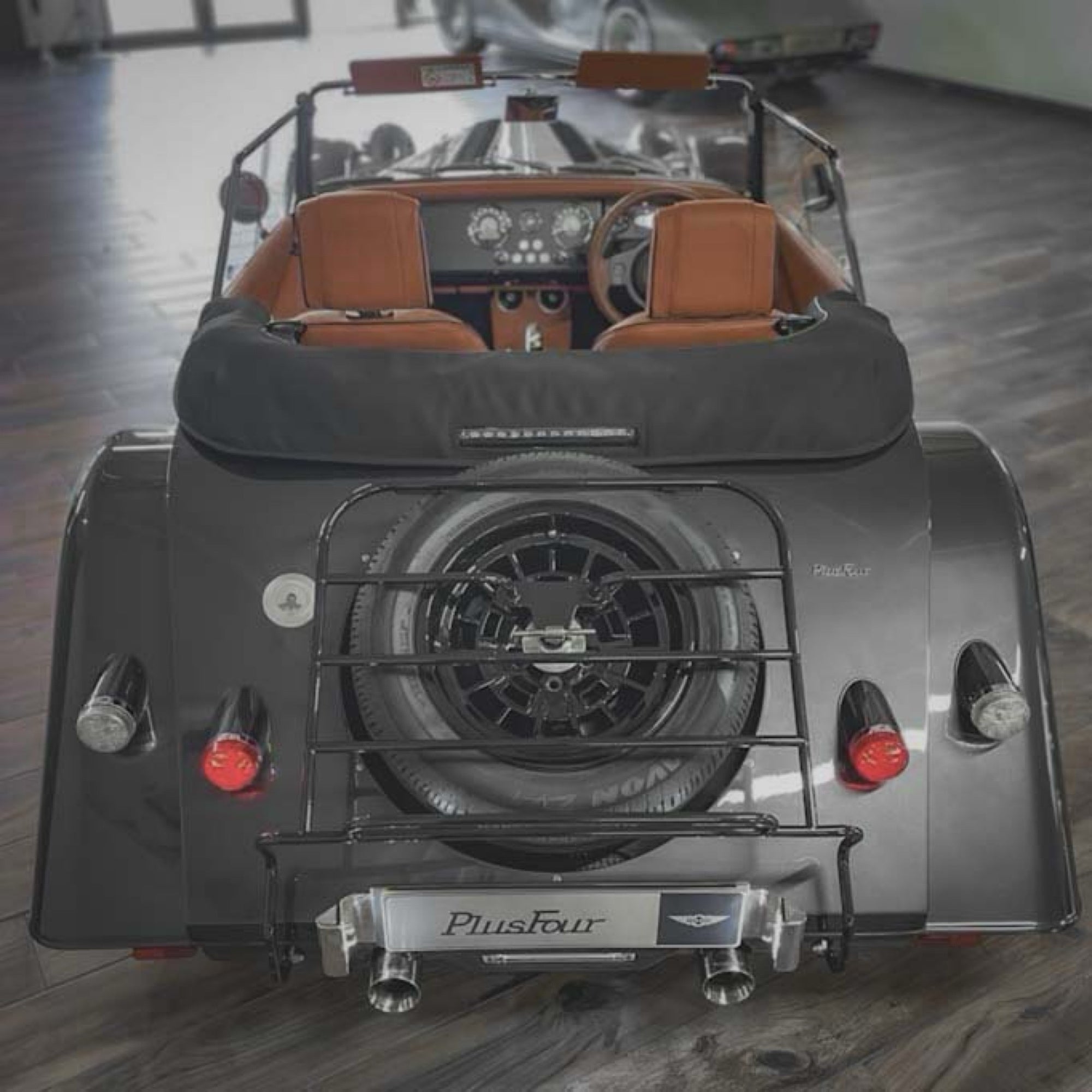 Morgan Plus Four Auto - Morgan Dark Silver Metallic