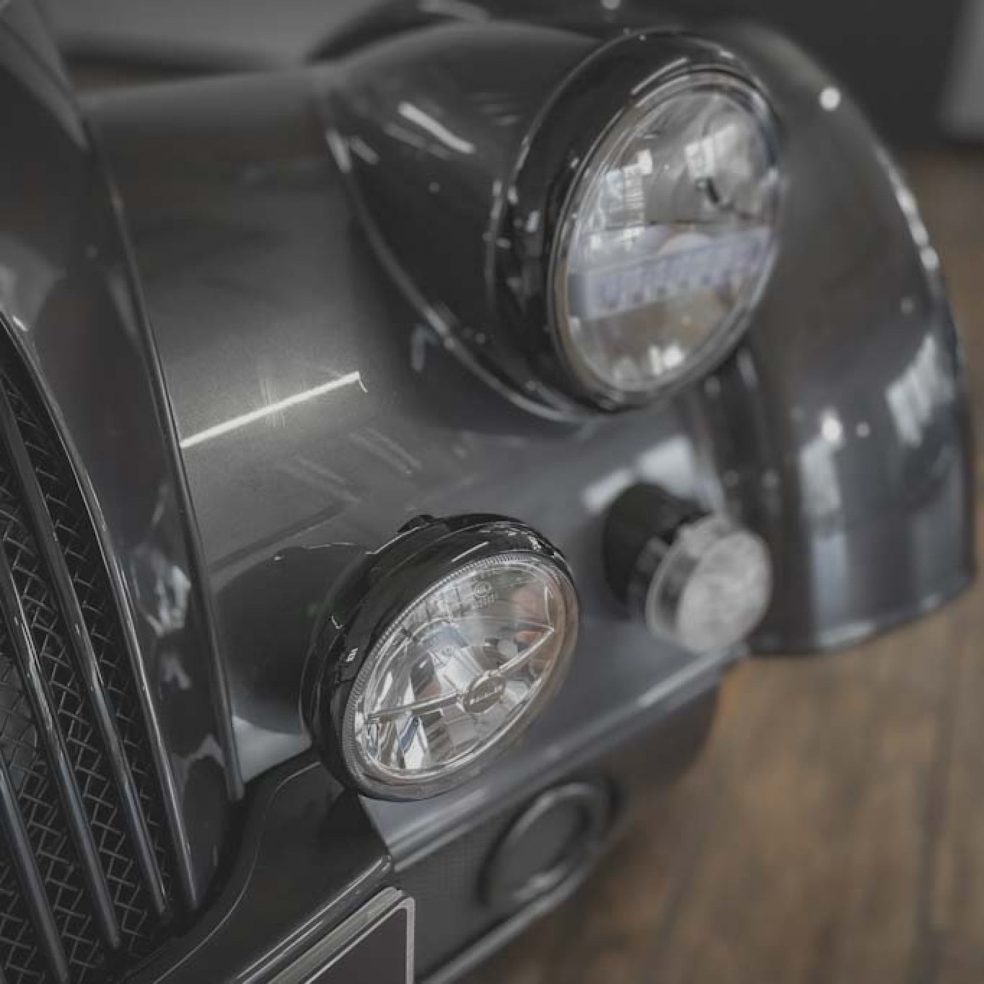 Morgan Plus Four Auto - Morgan Dark Silver Metallic