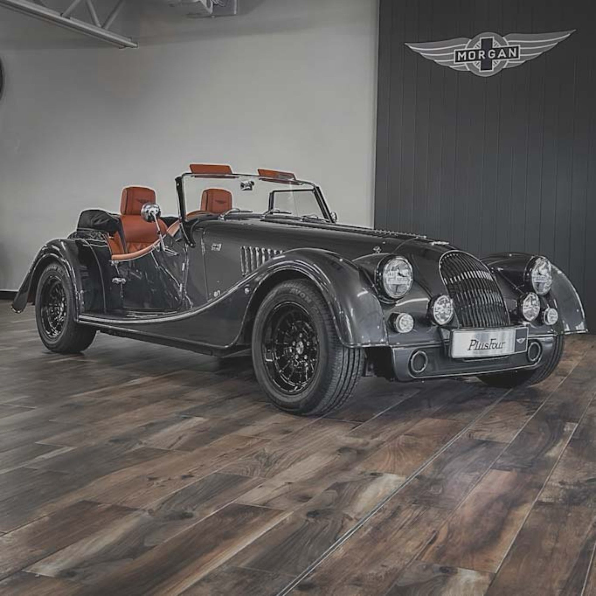 Morgan Plus Four Auto - Morgan Dark Silver Metallic
