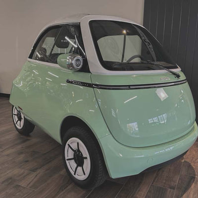 Microlino - Two Tone Paint option - Paris Mint and White