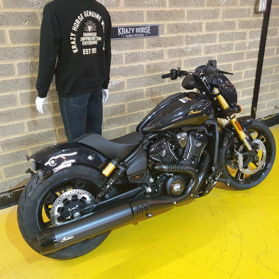 2026 Indian Scout 101 - Crystal Black with Super Graphite