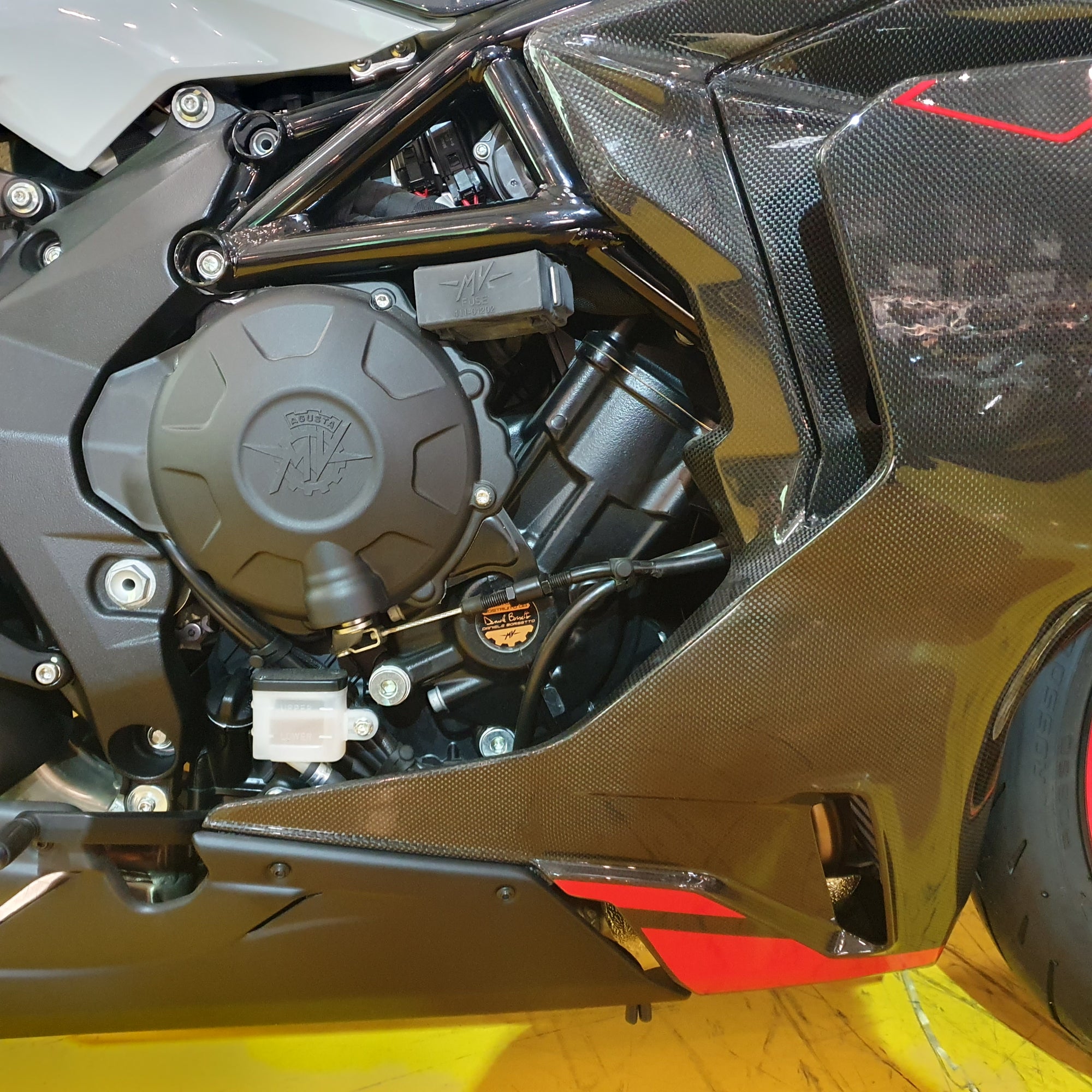 MV Agusta F3 RR - Surreal White & Mamba Red