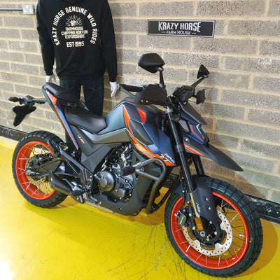 Zontes ZT125 U1 - Blue/Orange