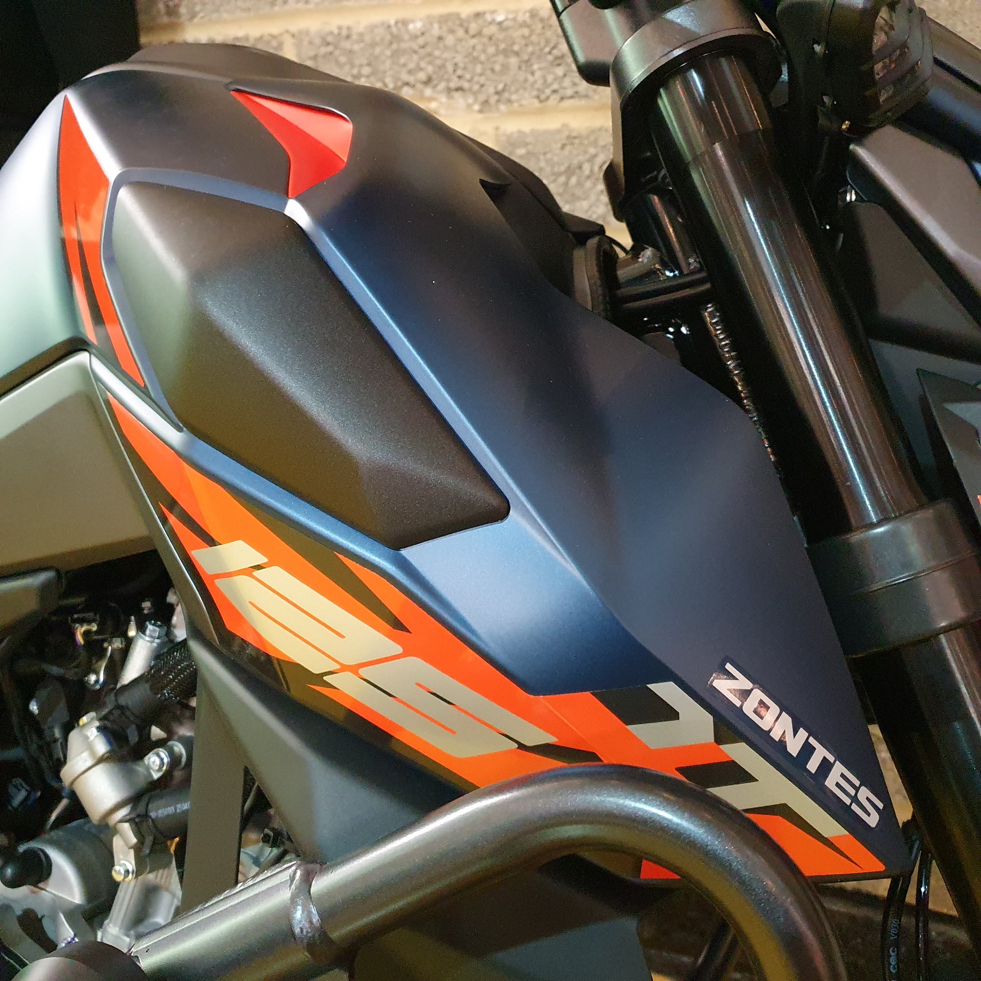 Zontes ZT125 U1 - Blue/Orange