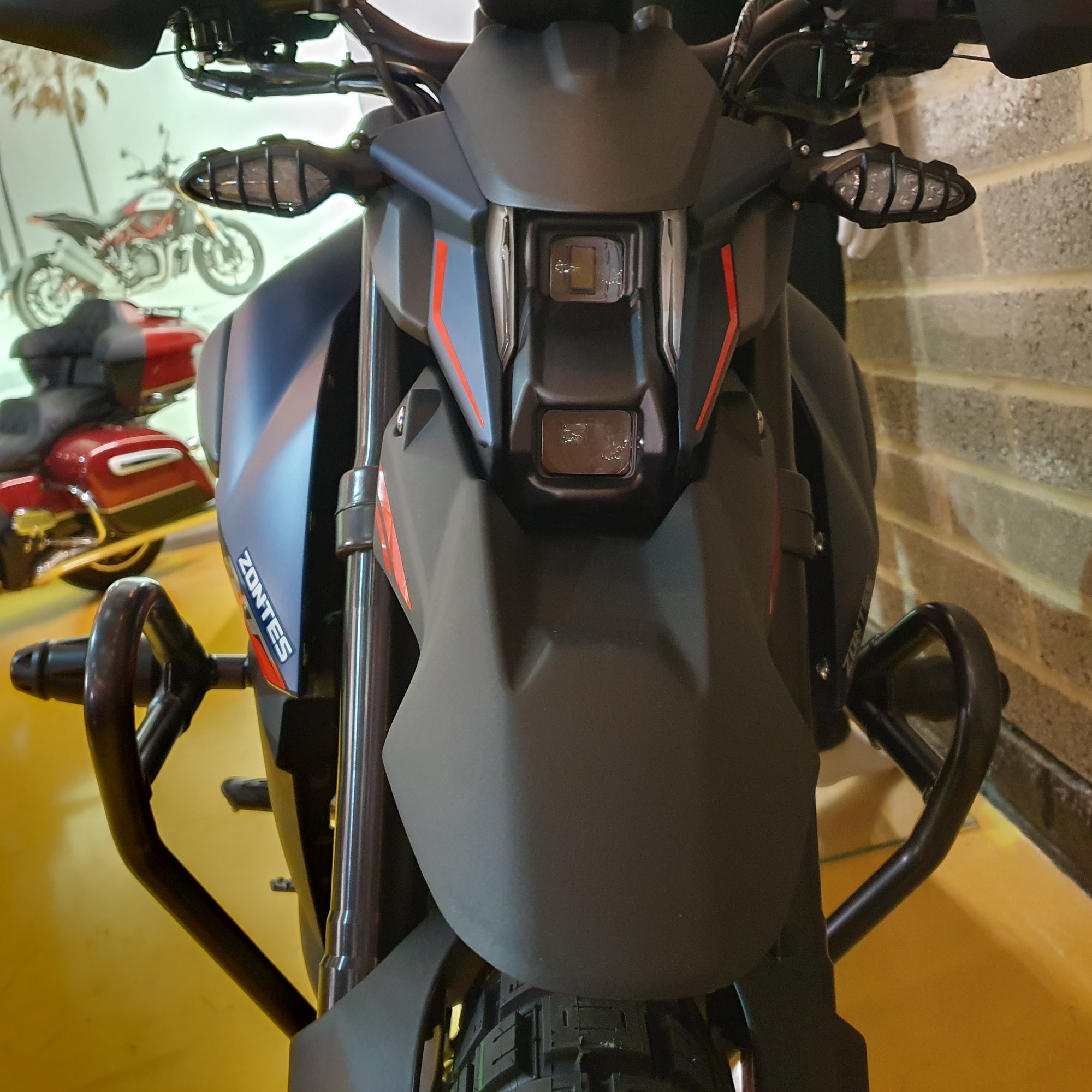 Zontes ZT125 U1 - Blue/Orange