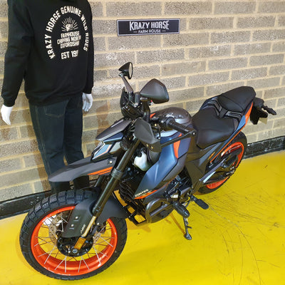 Zontes ZT125 U1 - Blue/Orange