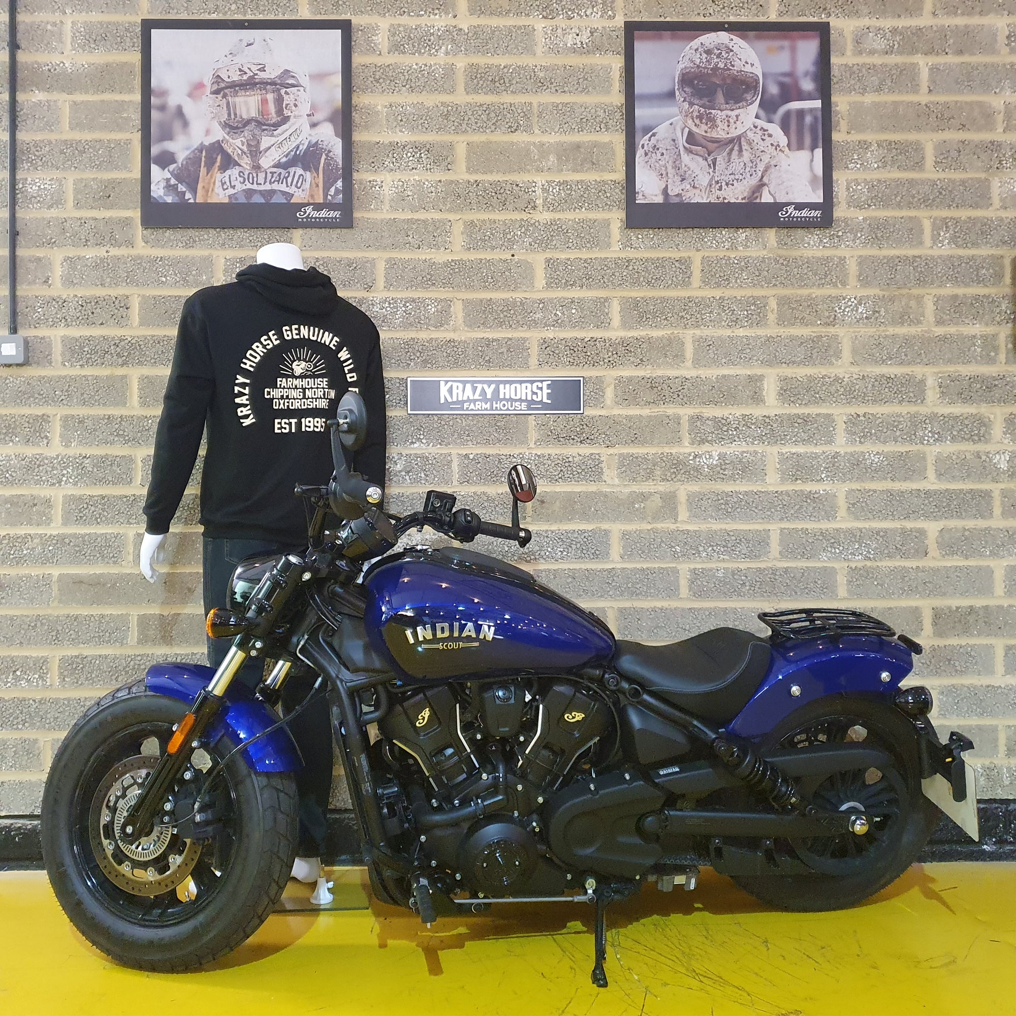 2025 Scout Bobber Limited +Tech - Spirit Blue Metallic -Preloved