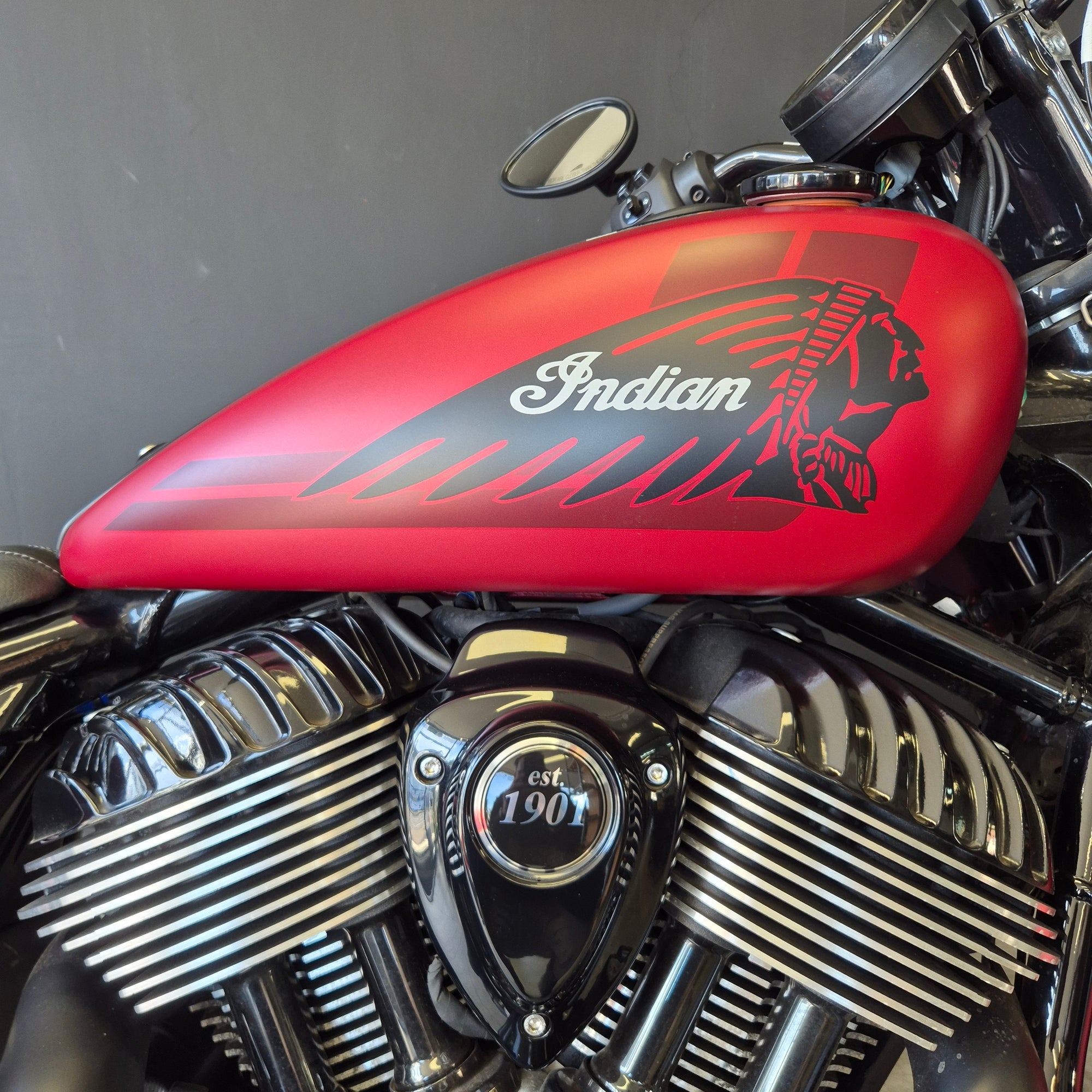 Indian Sport Chief RT - Sunset Red Smoke