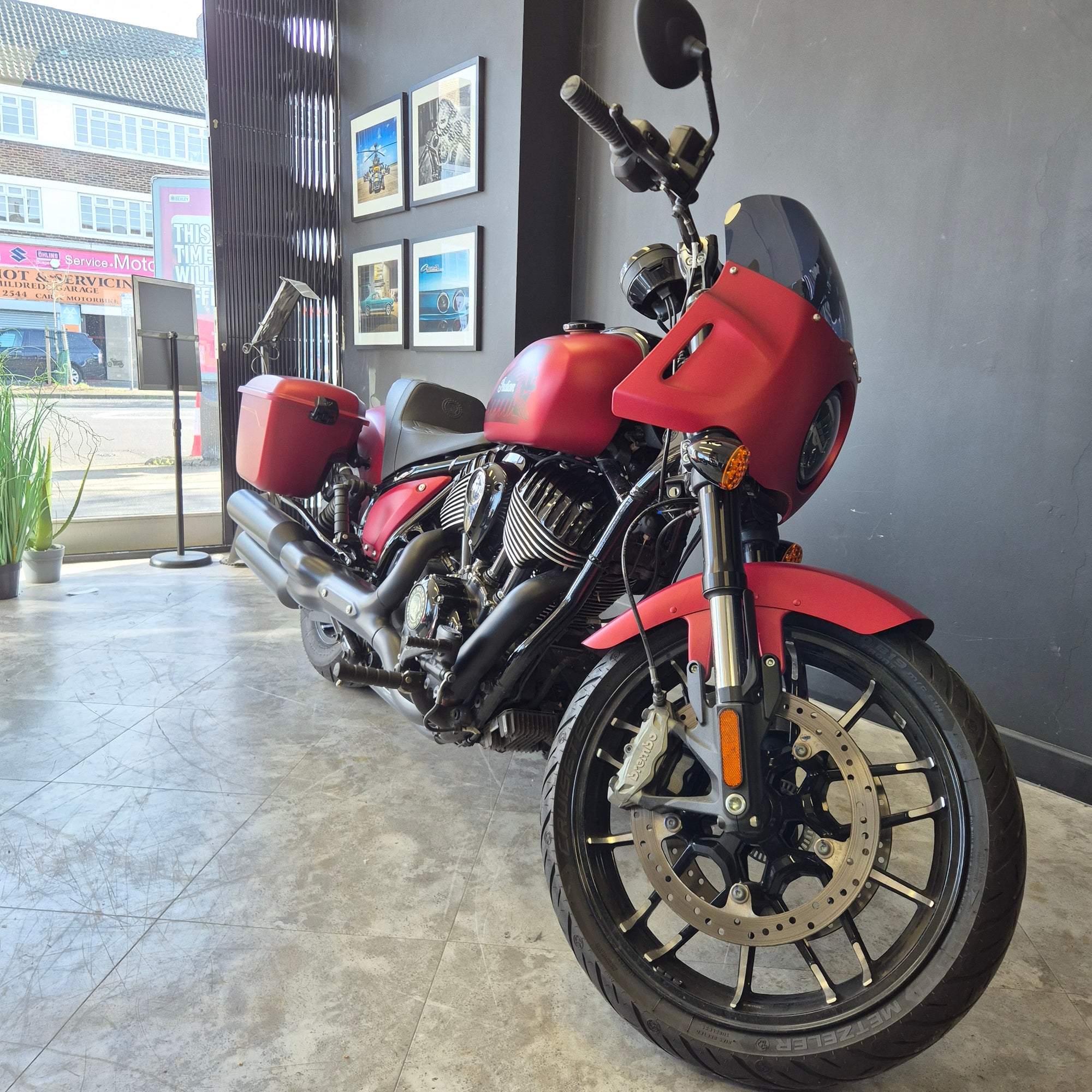 Indian Sport Chief RT - Sunset Red Smoke