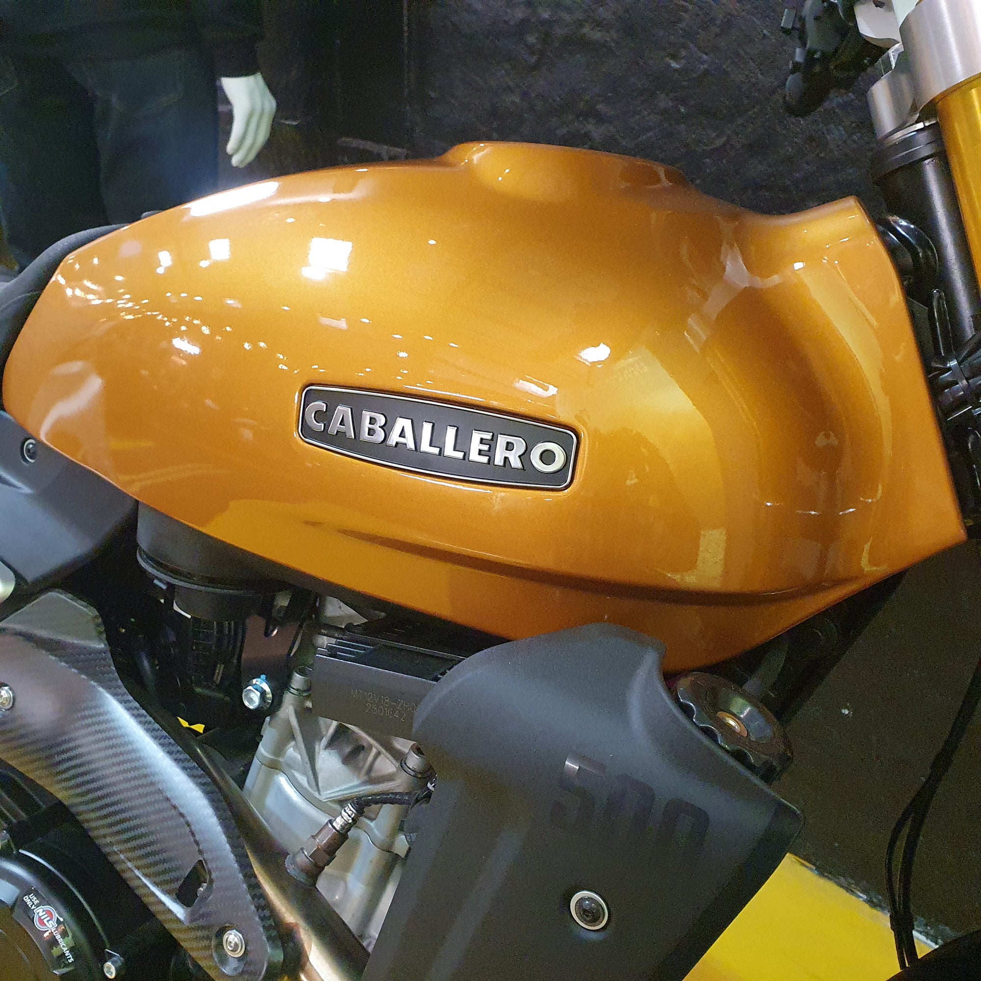 2025 Caballero Scrambler Deluxe 500 - Bronze