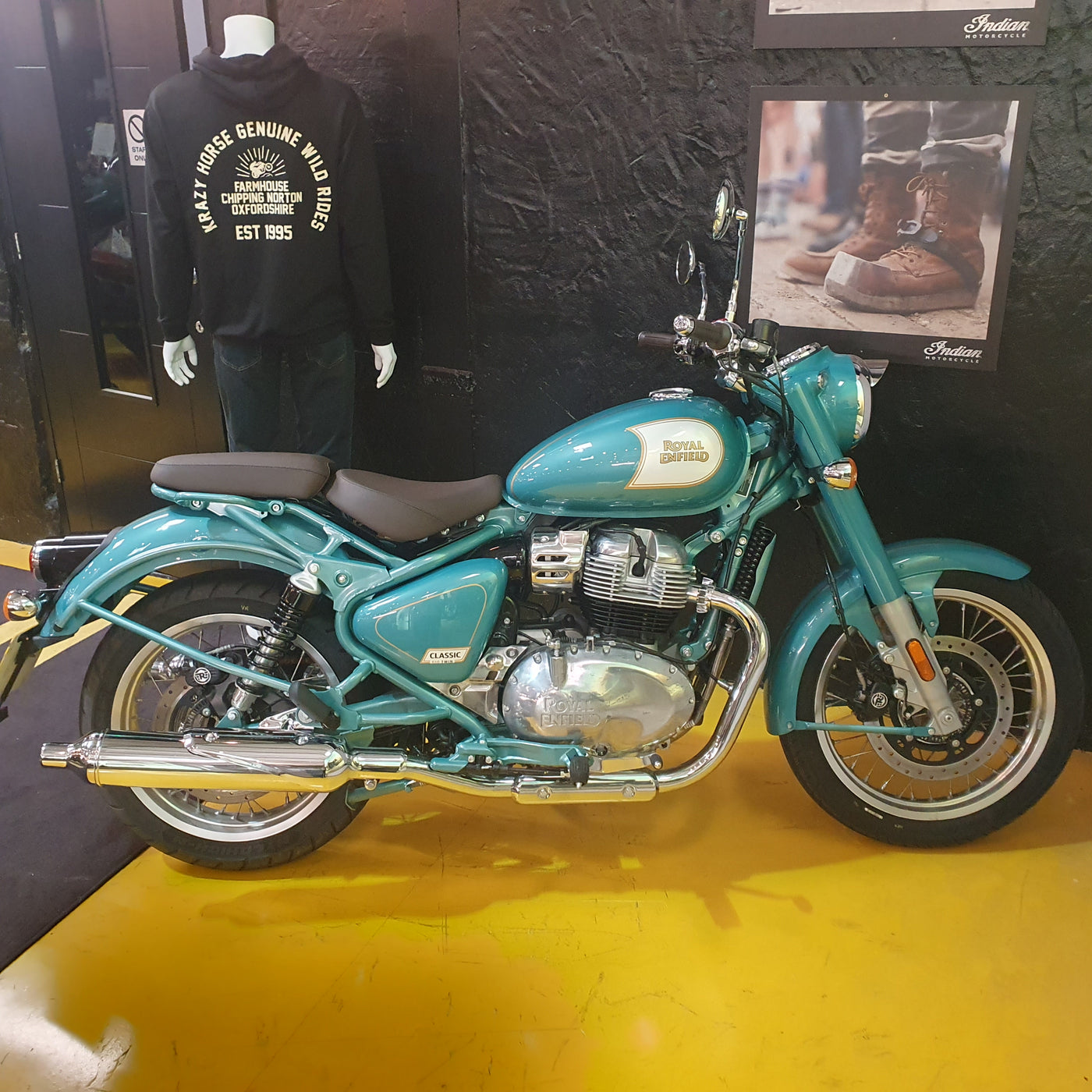 Royal Enfield 650 Classic - Teal Metallic