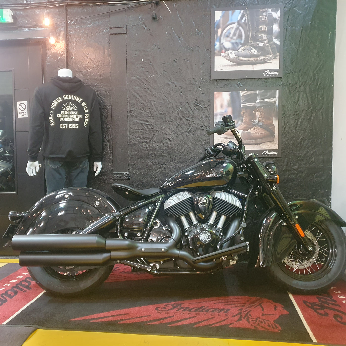Indian Chief Vintage - Black Metallic