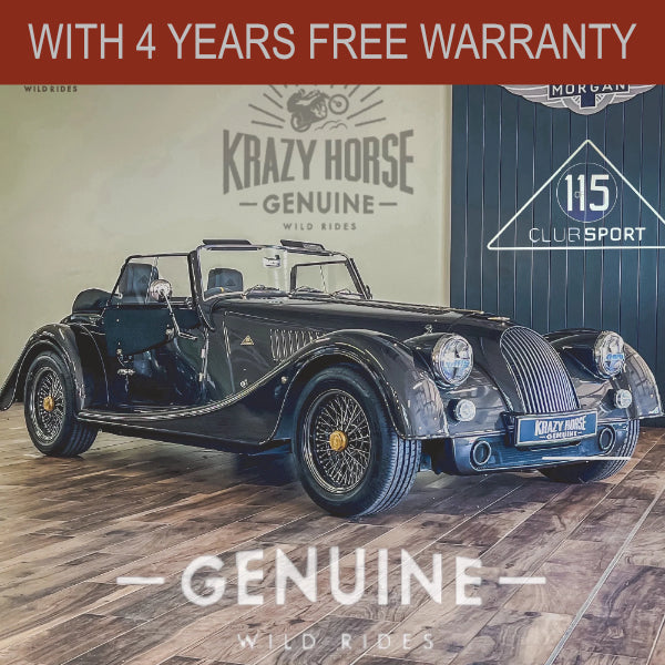 SOLD - Morgan Plus Four ClubSport - Clubsport Metallic Black - Limited Edition