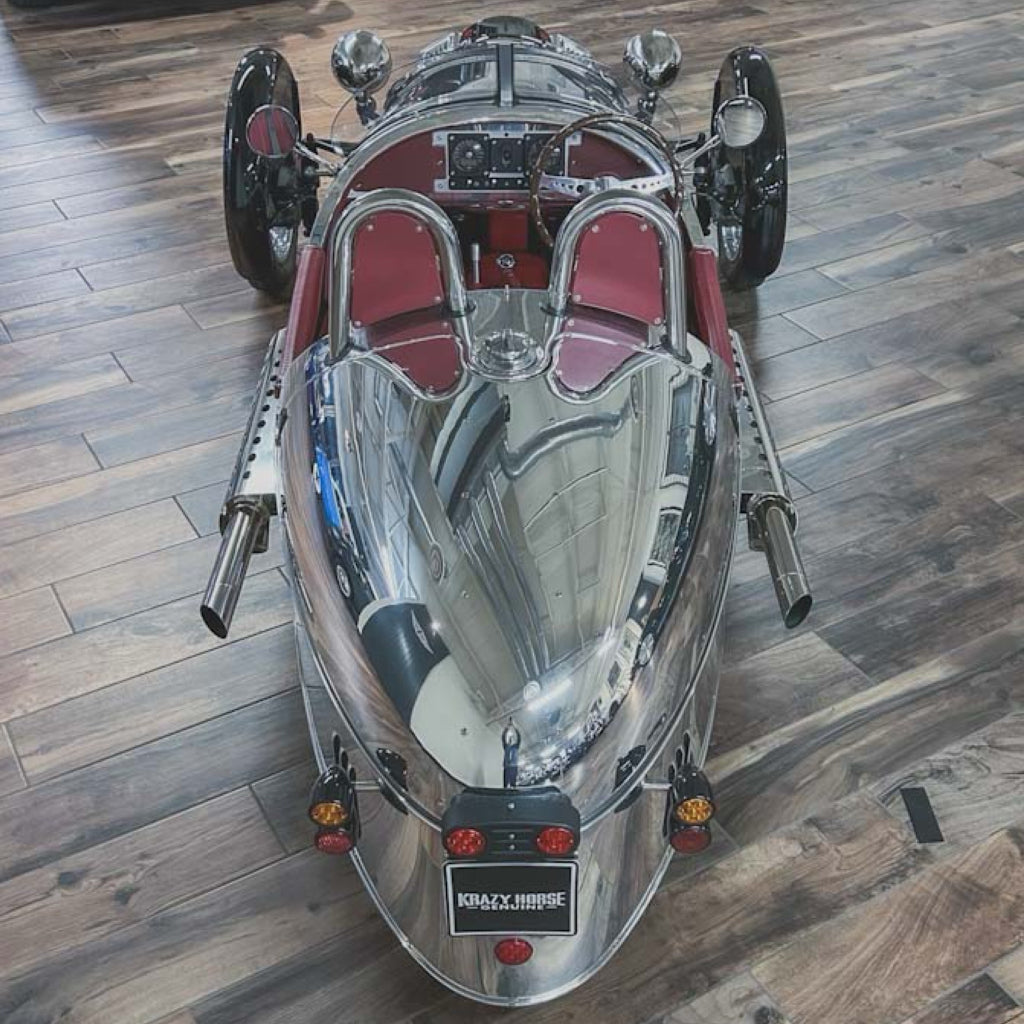 Morgan 3 Wheeler - Polished “Aircraft Body” Finish