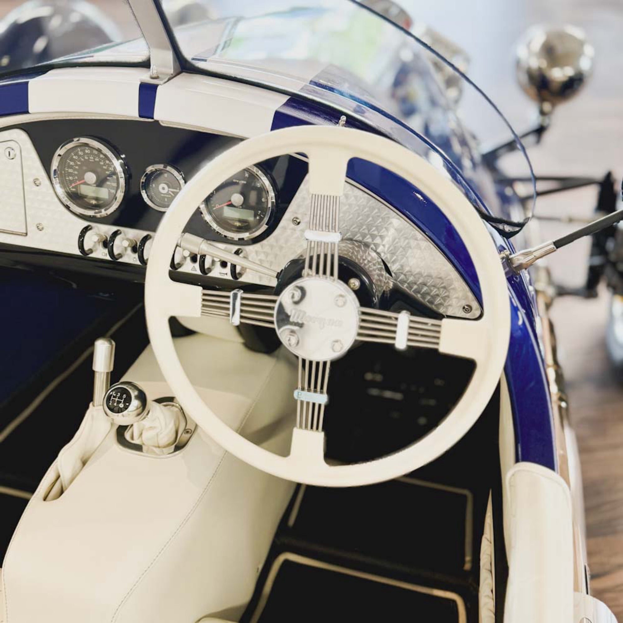 Morgan 3 Wheeler - Performance Blue