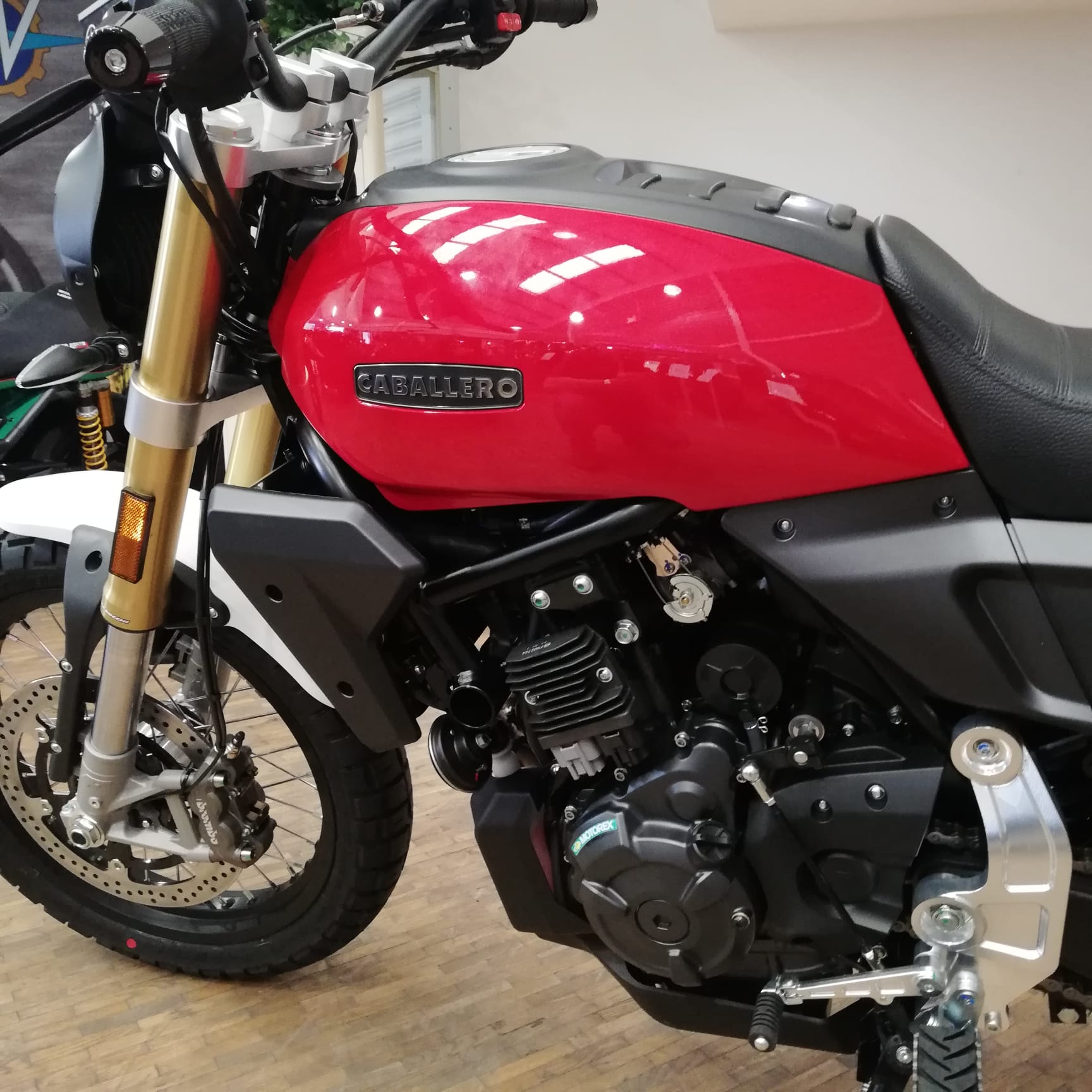 Fantic Caballero Scrambler 700 - Red