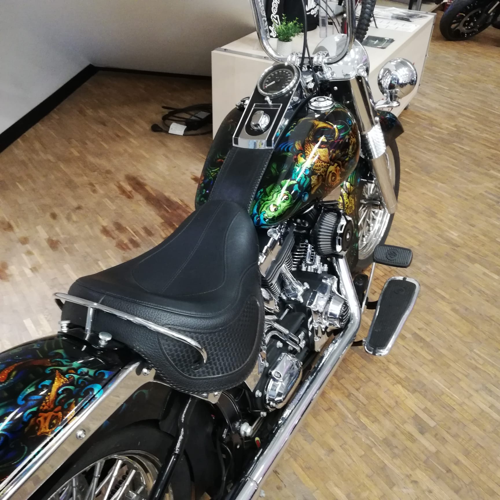 Krazy Horse Harley Davidson - Multi Coloured - PreLoved