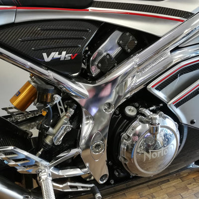 NORTON V4 SV - MANX SILVER