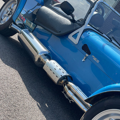 21/21 CATERHAM SEVEN 360S LARGE CHASSIS - AUDI BLUE WITH BLACK LEATHER