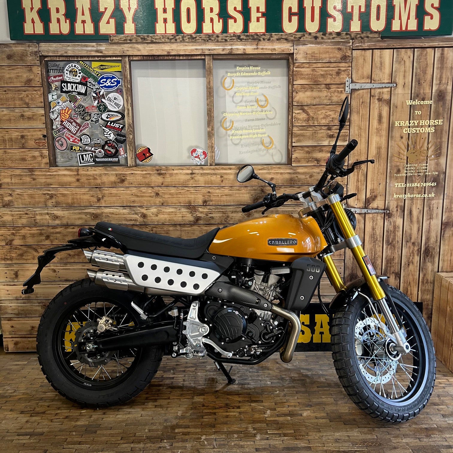 FANTIC CABALLERO SCRAMBLER DELUXE - COPPER