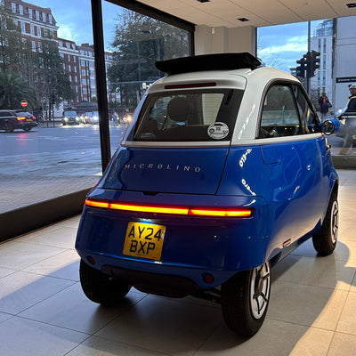 Microlino - Zurich Blue and White - PreLoved