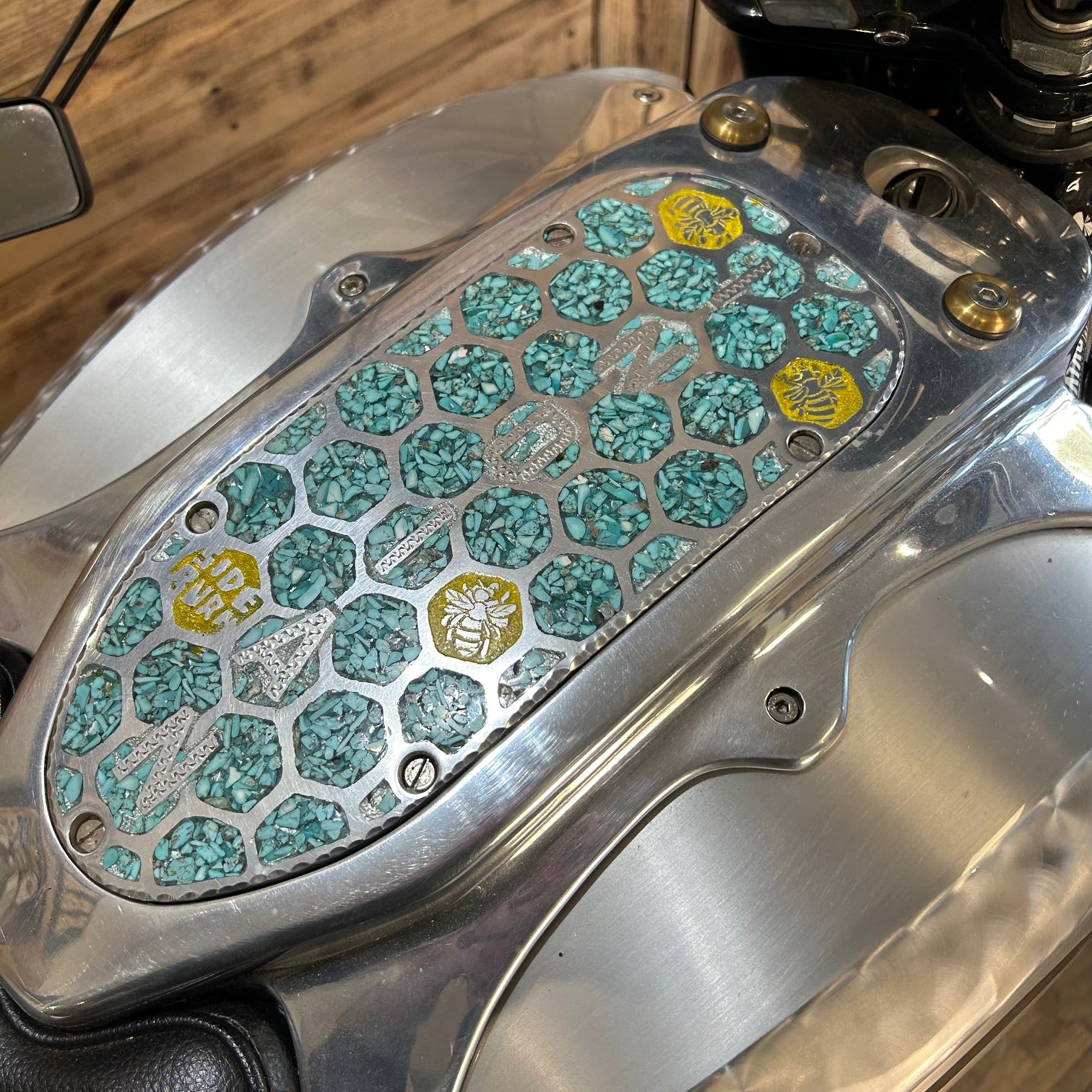 INDIAN FTR 1200 “Cheetah" - Polished Aluminium