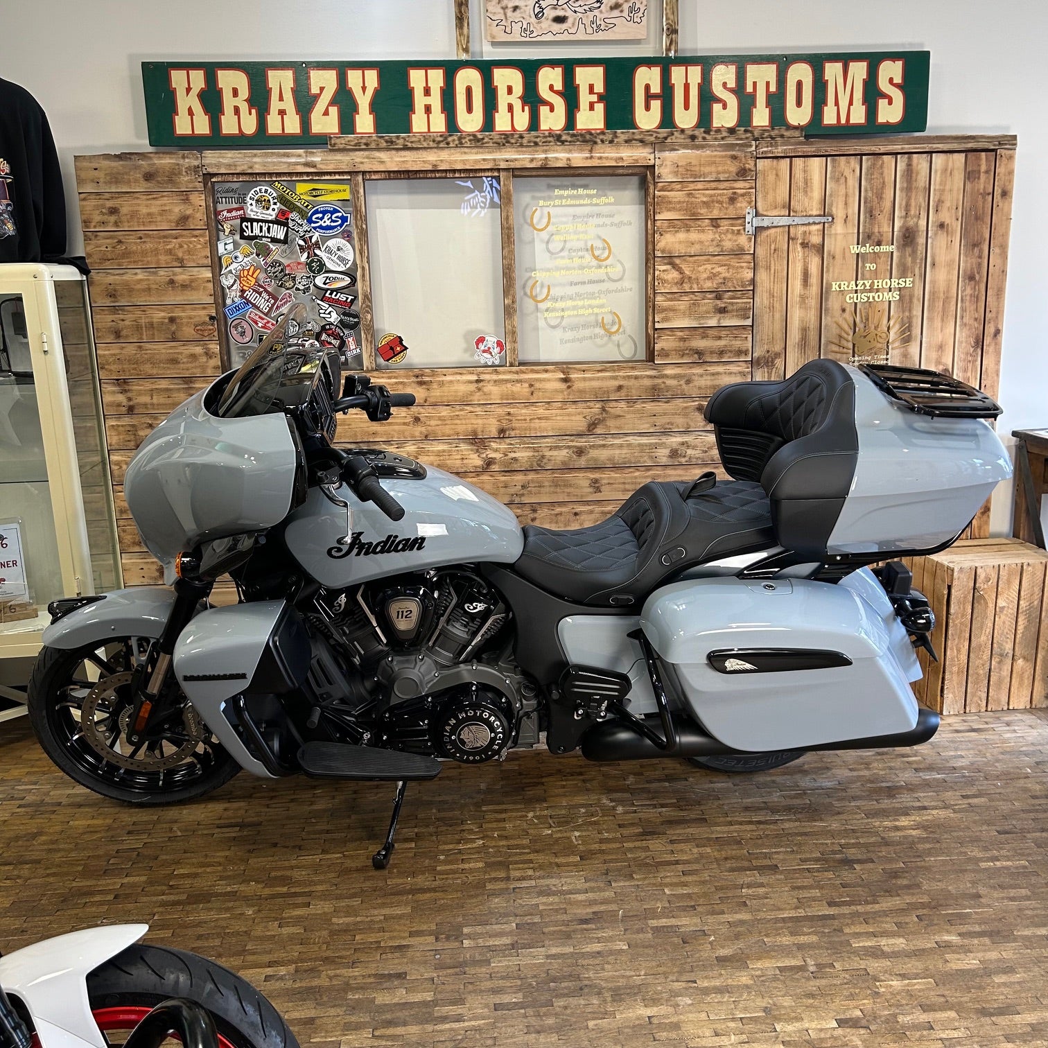 INDIAN ROADMASTER POWERPLUS 112 DARK HORSE - STORM GREY