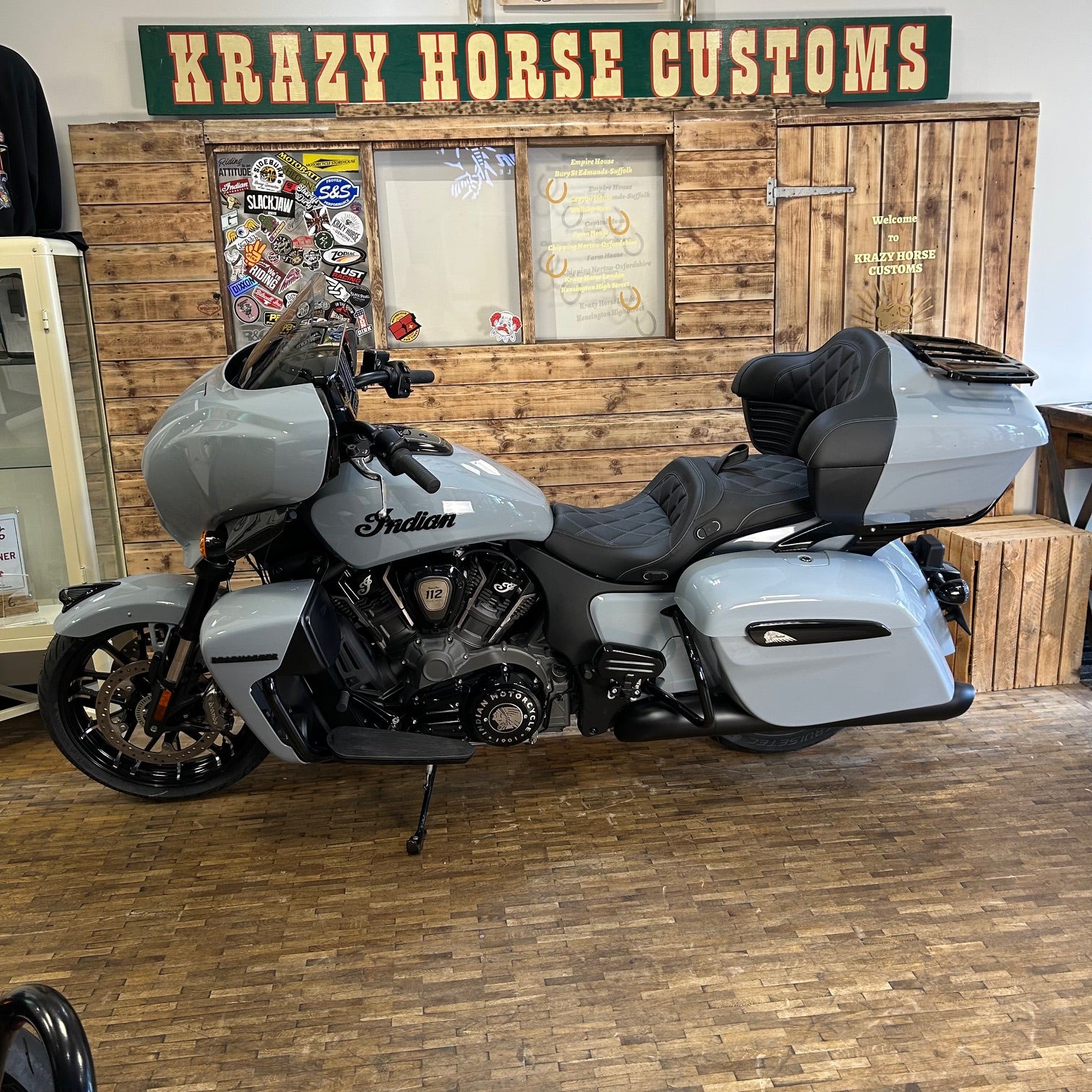 INDIAN ROADMASTER POWERPLUS 112 DARK HORSE - STORM GREY
