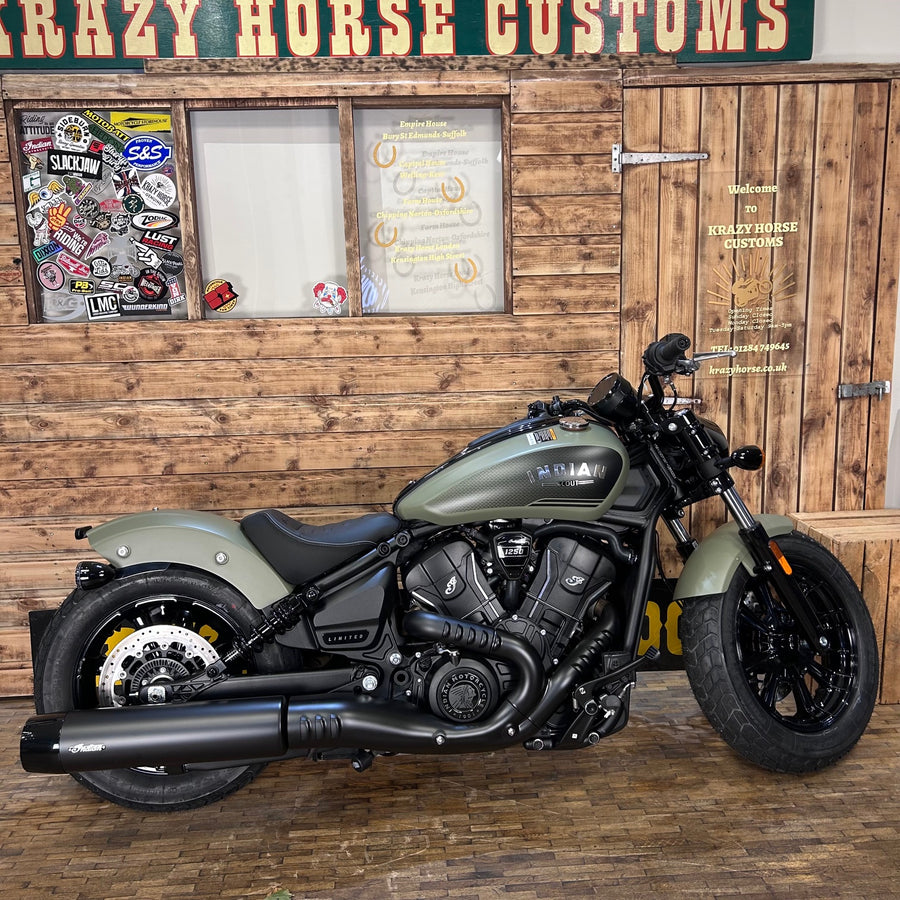 INDIAN SCOUT BOBBER LTD +TECH ’26 - MOSS GREEN SMOKE