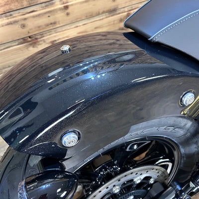 2026 INDIAN SCOUT 101 ’26 MODEL - CRYSTAL BLACK w/super graphite