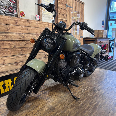 INDIAN CHIEF BOBBER DARKHORSE ’26 M/Y - MOSS GREEN