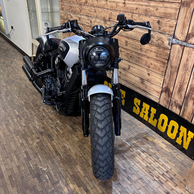 INDIAN SCOUT BOBBER - STAR SILVER/BLK SMOKE - PreLoved