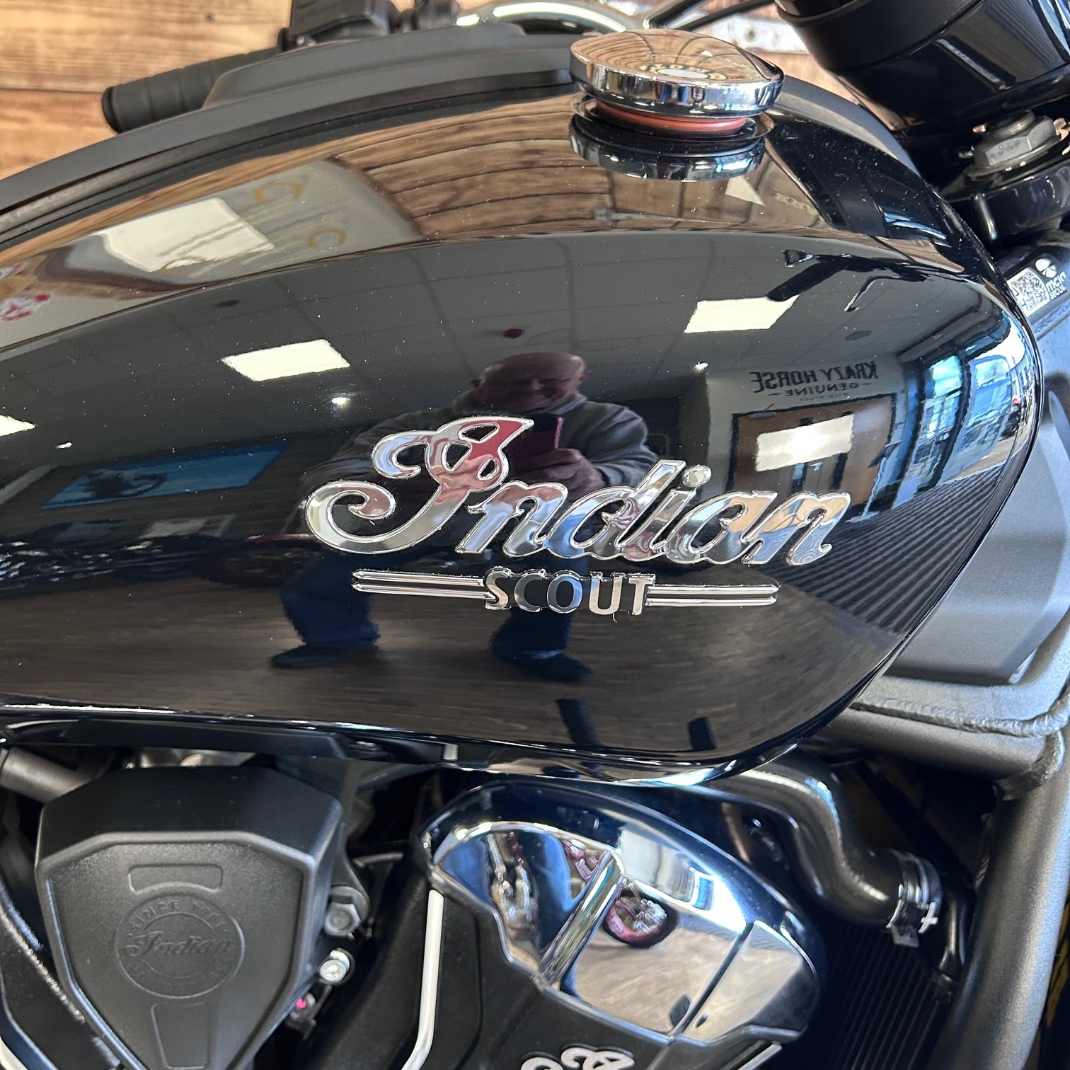 INDIAN SCOUT CLASSIC - METALLIC BLACK - PreLoved