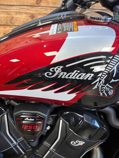 2025 Scout 101 - Sunset Red Metallic This bike is Special Krazy Horse offer!
